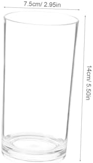 Floral Holder Vase Acrylic Floating Candle Decor Centerpiece for Home Wedding