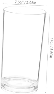 Mobestech Acrylic Floating Candle Holder Vase for Home Decor and Wedding Centerpieces