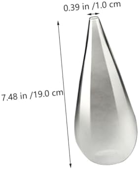 Cabilock Flower Arranging Frosted Glass Vase
