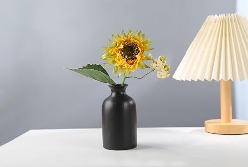 White Ceramic Vase for Home Decor Modern Minimalist Style Wedding Centerpiece