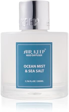 Airkeep Reed Diffuser Set Ocean Mist Sea Salt 676 Fl Oz 1 Pack
