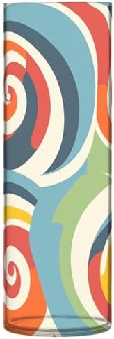 Bold Lines Spiral Shape Plastic Hurricane Candle Holder 118 x 39 Inch