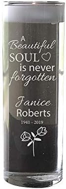 GiftsForYouNow Engraved Floating Candle Vase 1