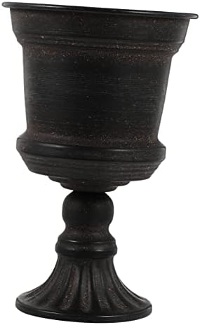 Cabilock 1Pc Metal Flower Vase for Floral Arrangements Decor