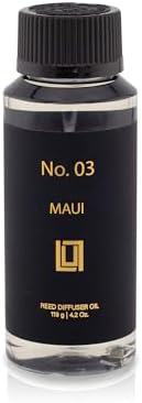 Lulu Candles No 03 Maui Luxury Scented Diffuser Refill Oil