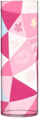 Geometric Peach Heart Diamond Plastic Candle Holder 118x39 Inch