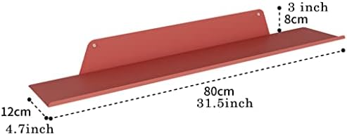 Exquisite Floating Wall Shelf Organizer Orange L