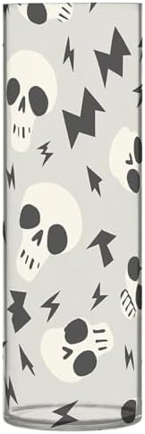 Beige Cartoon Skeletons Plastic Hurricane Vase 118 x 39 Inch Decor