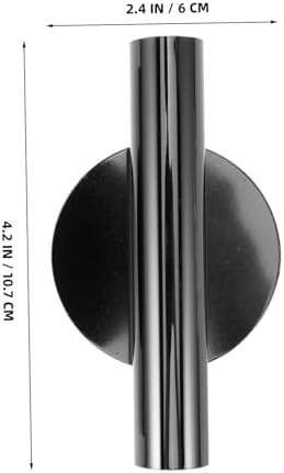 Zerodeko 2pcs Wall-Mounted Metal Flower Vase Tubes for Home Decor