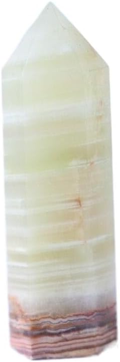 PEKMAR Natural Crystal Tower Rose Quartz Column Amethyst Home Decoration