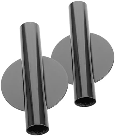 BESTOYARD 2Pcs Wall Mounted Metal Vase for Dried Flowers