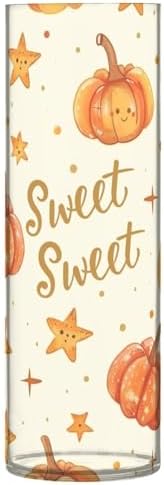 Sweet Pumpkin Plastic Hurricane Candle Holder 118 x 39 Inch