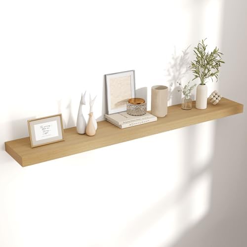 Invisible Bracket Floating Shelves 48W x 9D x 15H 1 Pack