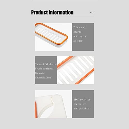 Foldable Corner Storage Shelf Revolving Rack Wall Mounted Bathroom Organizer