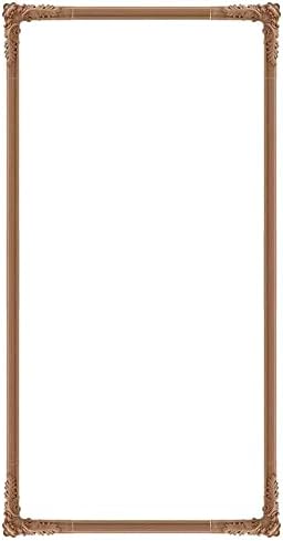 4PCS Decorative Wood Carved Corner Appliques 47x47in for Furniture Door Cabinet