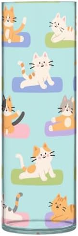 Cute Cartoon Cat Plastic Vase 118 x 39 Inch