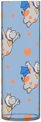 Hippo Animal Heart Floating Candle Holder Decor