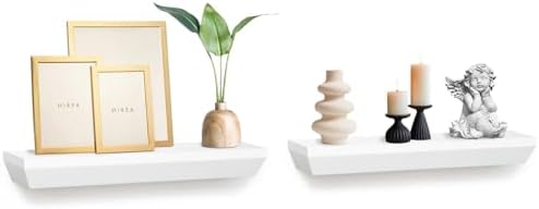 AHDECOR Floating Shelves Set of 2