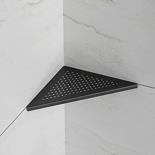 Neodrain 10 Inch Corner Wall Shelf Set of 2 No Drilling