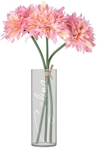 J JOYSAY Custom Gray Vase for Centerpieces