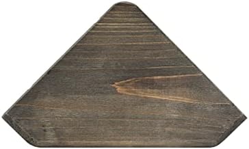 Freezing Point Corner Shelf Rustic Wood Floating Wall Mount Display Storage Decor