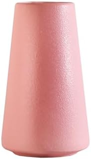 HUPADOBIL Small Pink Ceramic Vase Modern Decor
