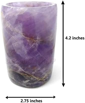 Amethyst Stone Healing Glass 200 ml