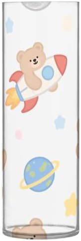Cartoon Brown Bear Plastic Vase 118 x 39 Inch