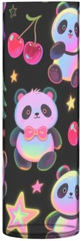 Merry Christmas White Panda Plastic Hurricane Candle Holder 118 x 39 Inch Unbreakable Decor