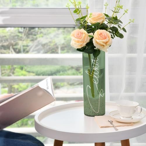 Custom Sage Green Vase for Centerpieces and Decor