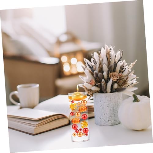 Mobestech Acrylic Floating Candle Holder Vase for Home Decor and Wedding Centerpieces