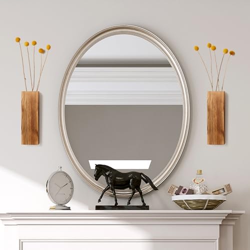 2 Pack Wood Wall Planters - Modern Farmhouse Decor for Home Office and Living Room