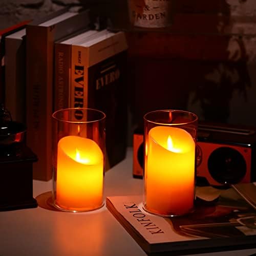 24 Pcs Tall Clear Glass Vases for Home Decor and Flower Arrangements