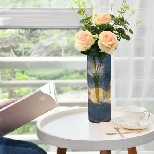 Funny Gold Squirrel Plastic Vase 118 x 39 Inch