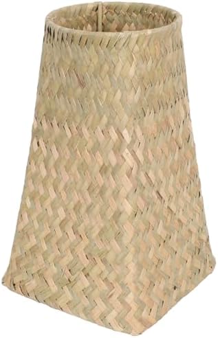 Angoily Woven Seagrass Vase with Dried Flowers