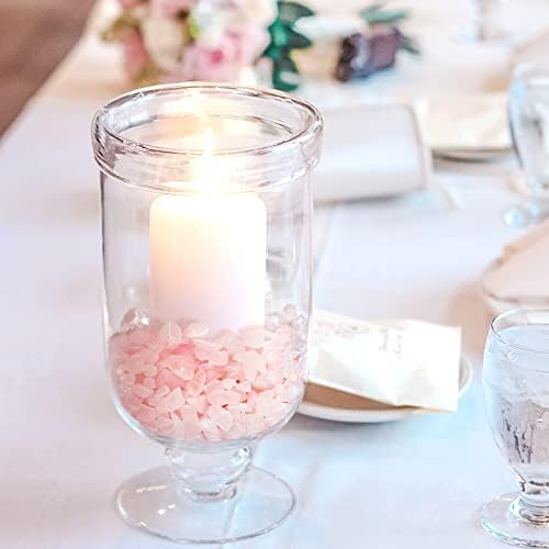 Ideayard Rose Quartz Crystal Chips 2LB Natural Healing Stones