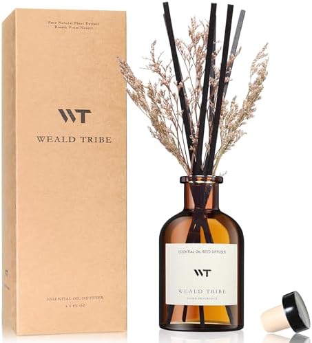 WEALD TRIBE Holiday Reed Diffuser Set Vanilla Cinnamon