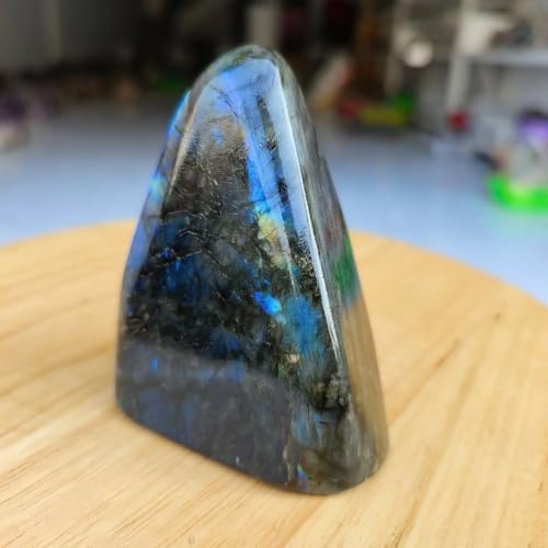 KatLin Natural Crystal Moonstone Fountain Stone Decor