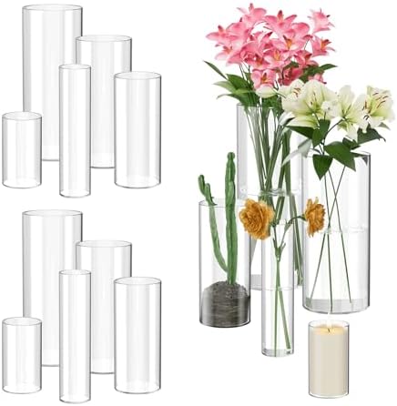 Mavora Max Glass Cylinder Vase Set 15