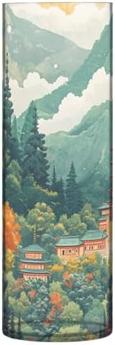 Mountain Beauty Landscape Plastic Vase for Centerpieces 118x39 Inch
