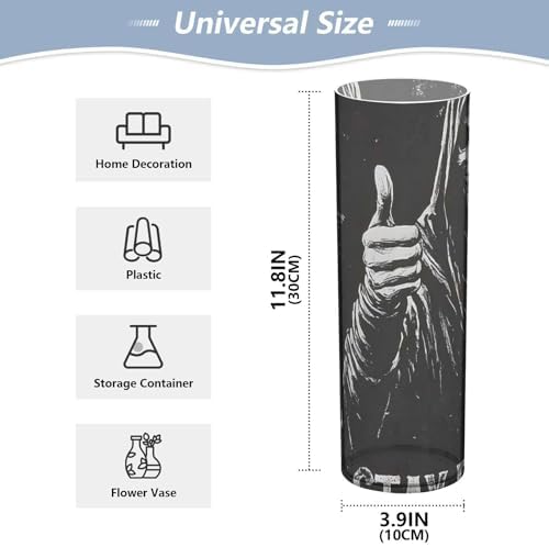 Death God Skull Plastic Vase Decorative 118 x 39 Inch