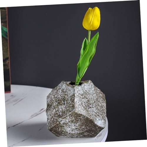 Modern Ceramic Flower Vase with Irregular Design