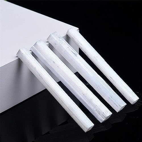KatLin Natural Selenite Strip Transparent Gypsum Stick for Protection and Energy