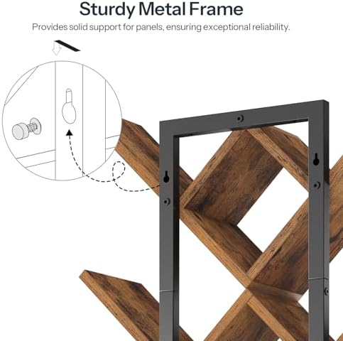 HOOBRO 2-Tier Floating Wall Shelves Set