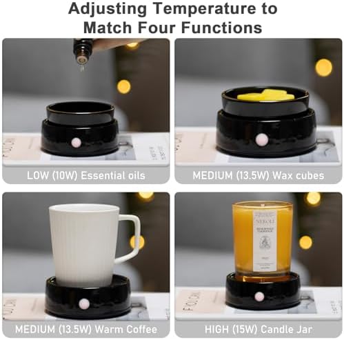 Bobolyn Candle Wax Melt Warmer with Timer