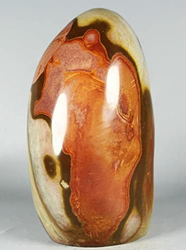 NOVAGEM 568G Polished Polychrome Jasper Display Stand Madagascar