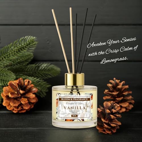 Bloom Fragrance Reed Diffuser 4oz Vanilla