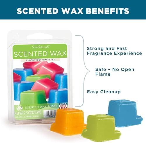 Scentsationals Wax Melts - Honeysuckle Pineapple 24-Cubes