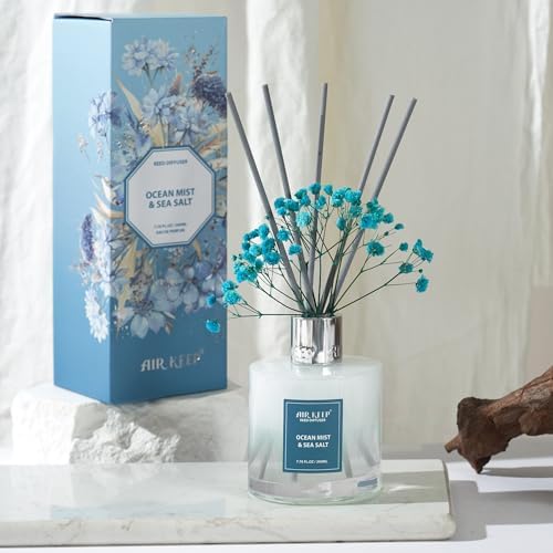 Airkeep Reed Diffuser Set Ocean Mist Sea Salt 676 Fl Oz 1 Pack