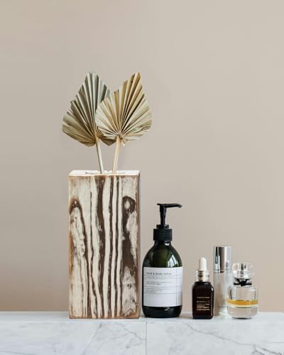 Wood Wall Planter Set 2 Pack Weathered White